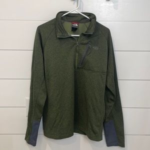 Large North Face 1/4 zip.